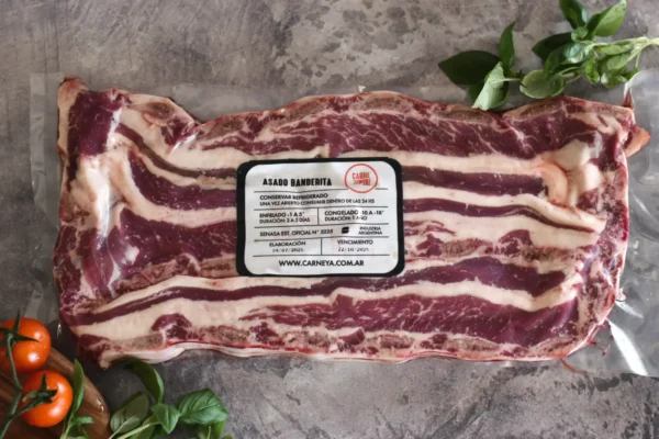Asado banderita E/V